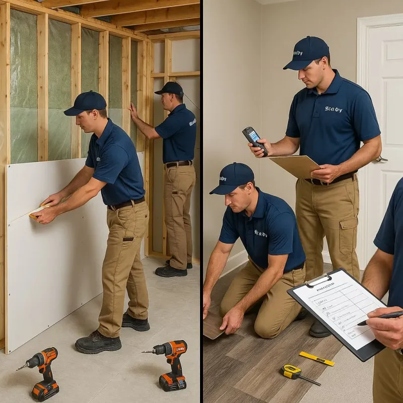 Repairs and Reconstruction process in Peachtree Corners, GA