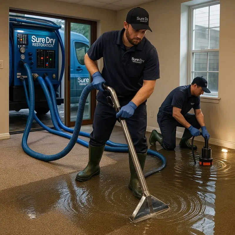 Water Extraction and Removal process in Peachtree Corners, GA